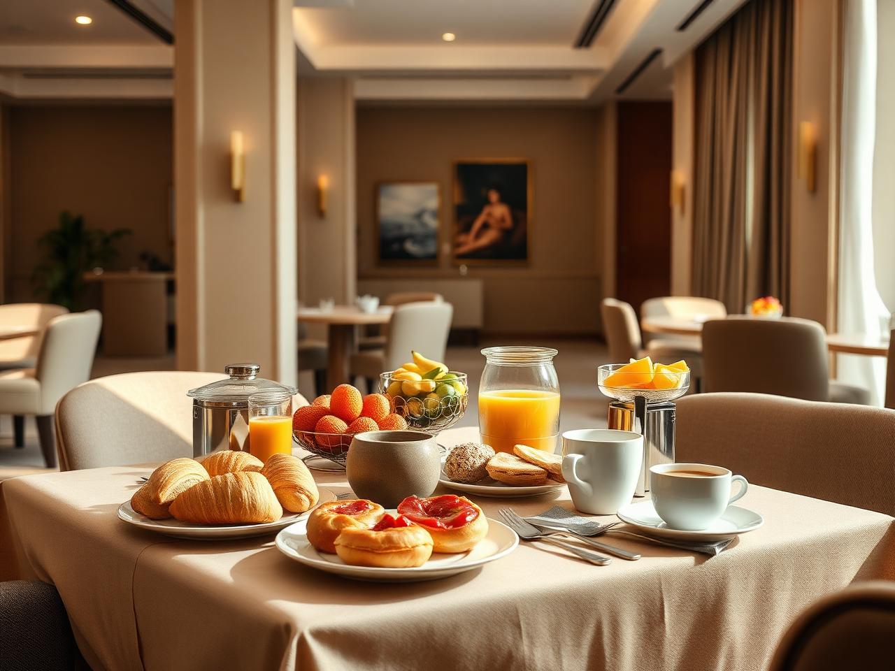 Hotel breakfast